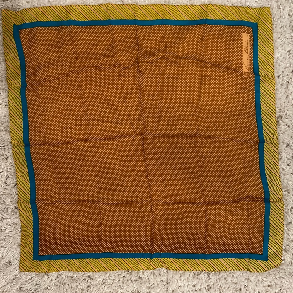 Vintage Anne Klein silk scarf